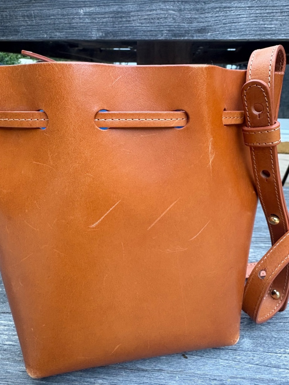 Mansur Gabriel mini bucket bag - Picture 5 of 8